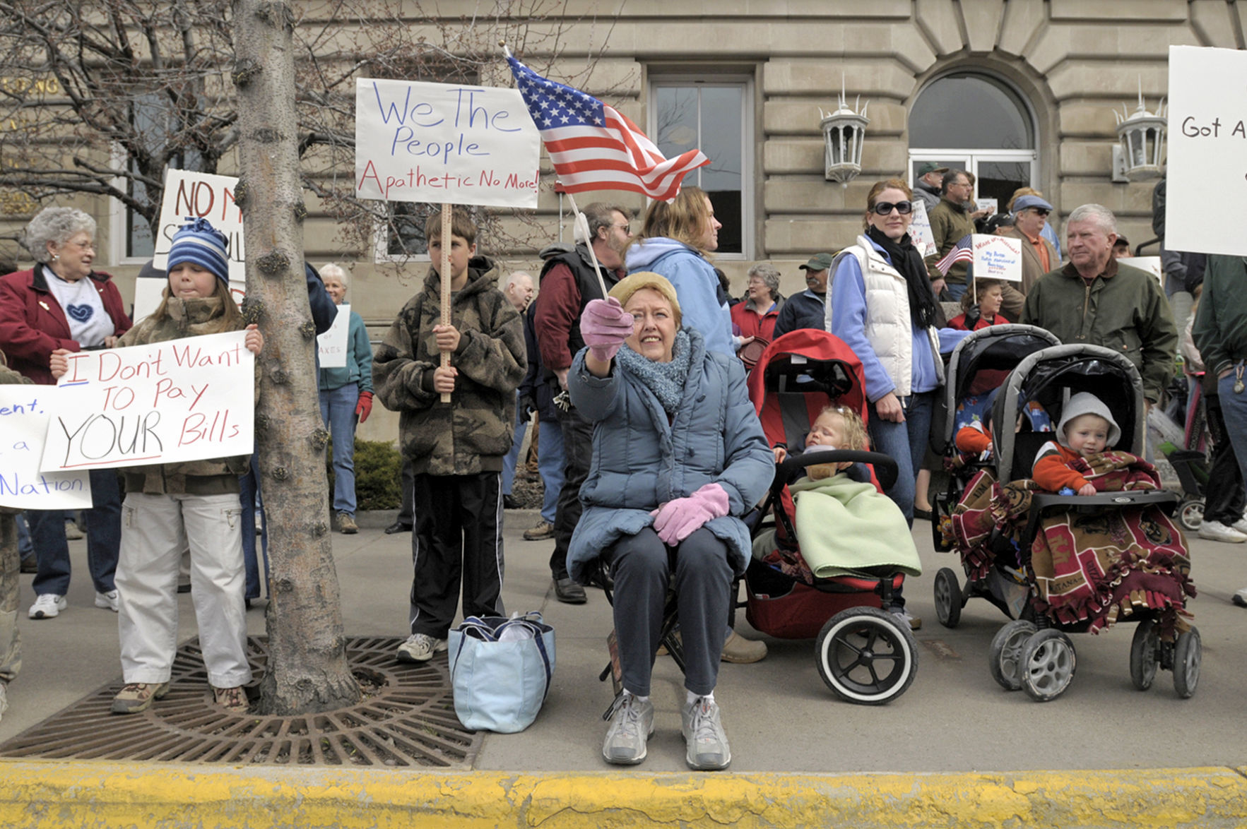 2009 government spending protest